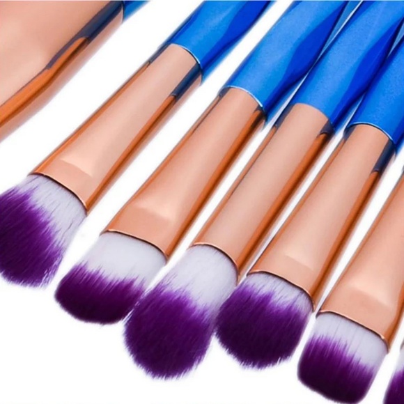 Colourful 13-piece Makeup Brush Set - Picture 3 of 5